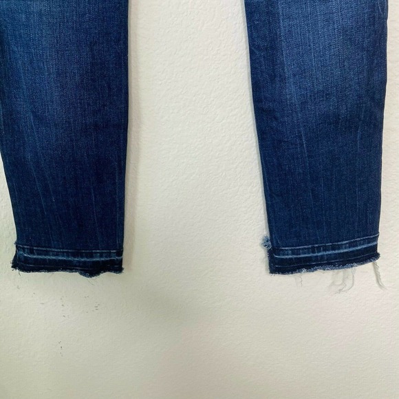 J Brand W 811 Mid Rise Step Hem in Mesmeric Skinny Jeans Sz 27 - Picture 7 of 9